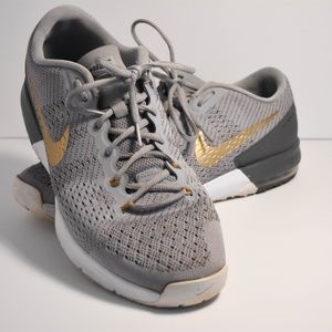 Nike Air Max Typha Sz 11 # 820198-070 Gray/Gold